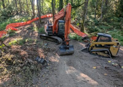 Large driveway installation