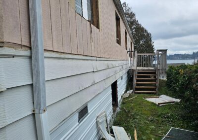 Residential demolition in Bremerton