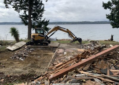 Home being demolished