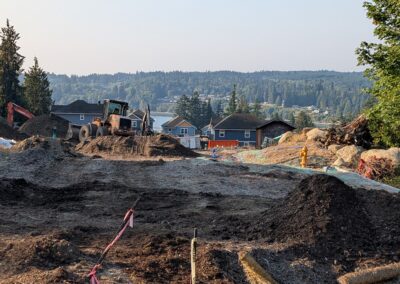 Excavation contractor site preparation