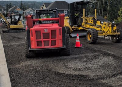 Commercial excavation contractor site preparation